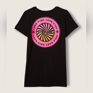 Victorias Secret Pink Tropical Shine T-Shirt. Brand New 💎